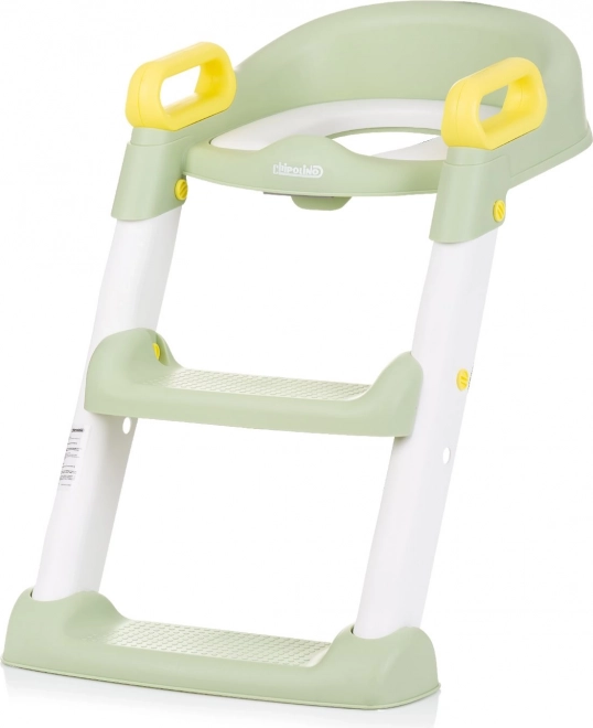 Skippy Green Toilet Seat with Ladder