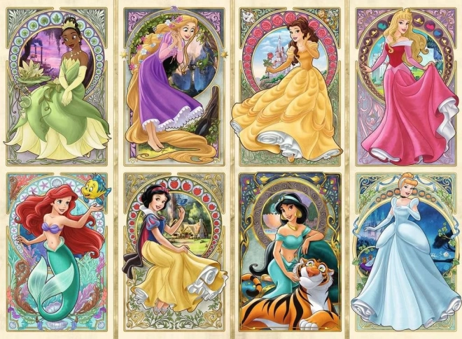 Ravensburger Puzzle Disney Princesses Art Nouveau 1000 Pieces