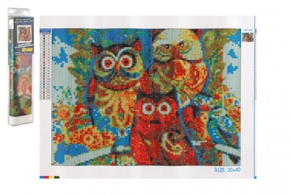 Owl Diamond Painting Kit