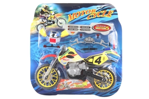 Assemble and Play Plastic Motorcycle Toy