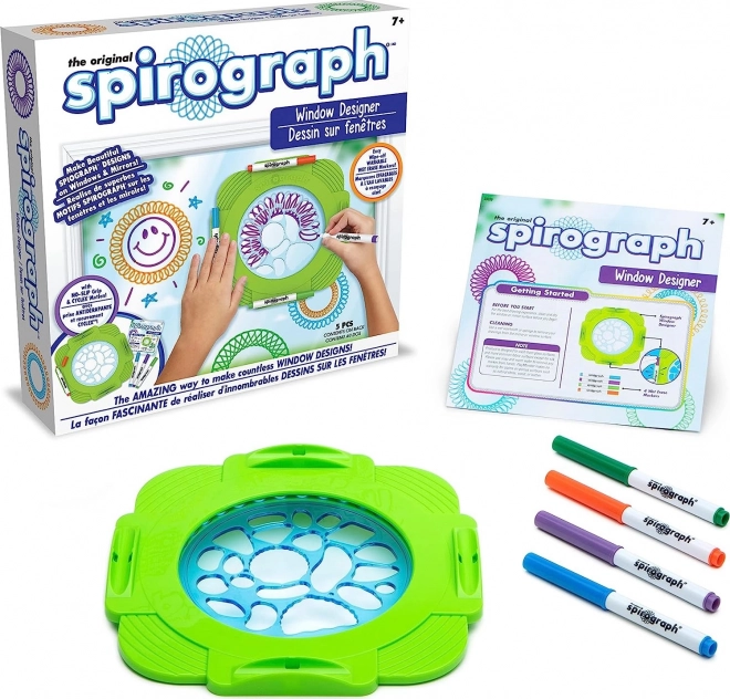 Spirograph Window Decoration Kit