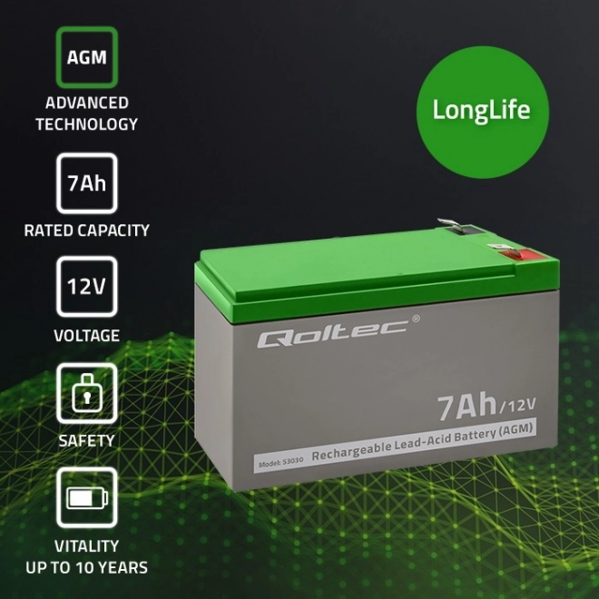 Gel Battery 12V 7Ah AGM