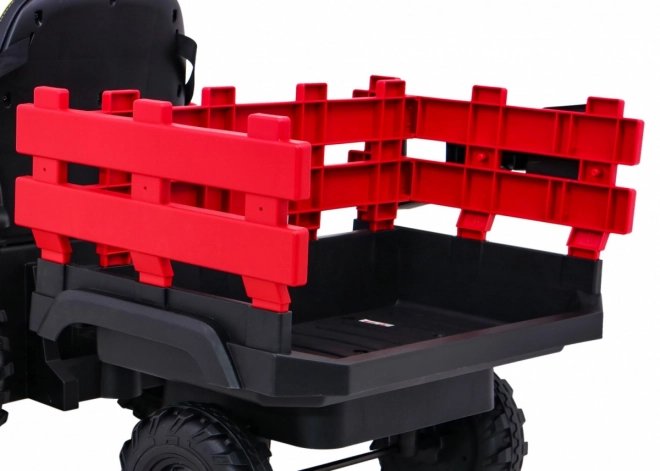 Titan Tractor with Trailer Red