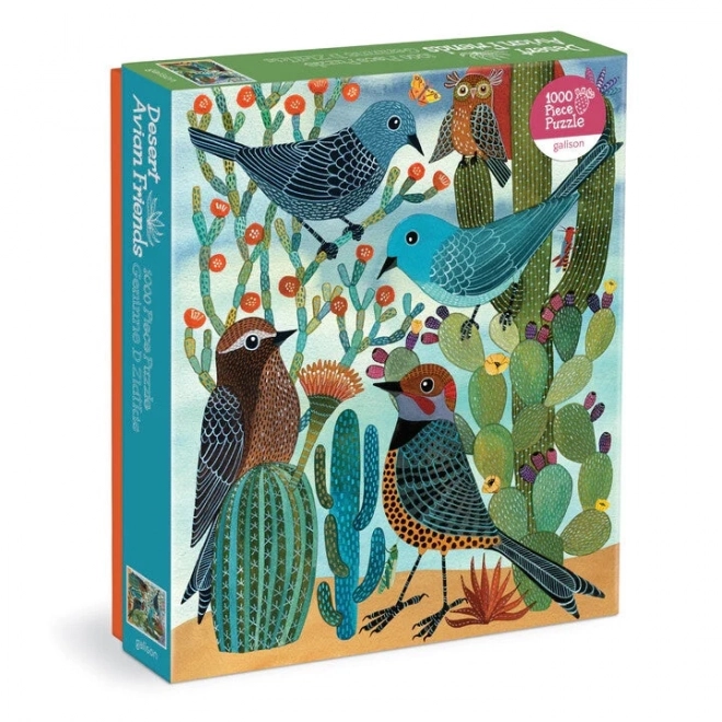 Desert Bird Friends 1000 Piece Puzzle