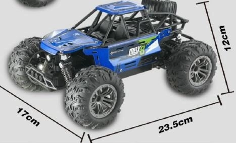 Remote Control Off-Road Buggy Blue 22cm