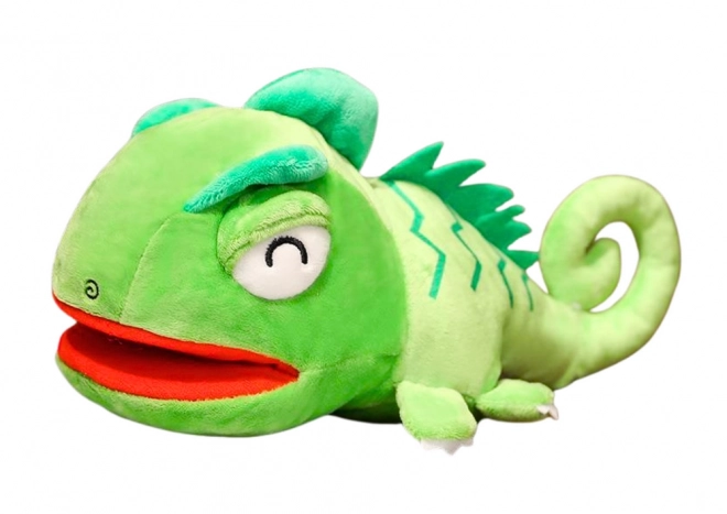 Green Dragon Plush Puppet