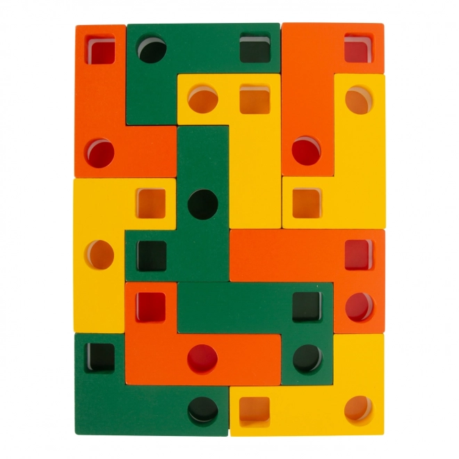 Montessori Geometric Shapes Blocks