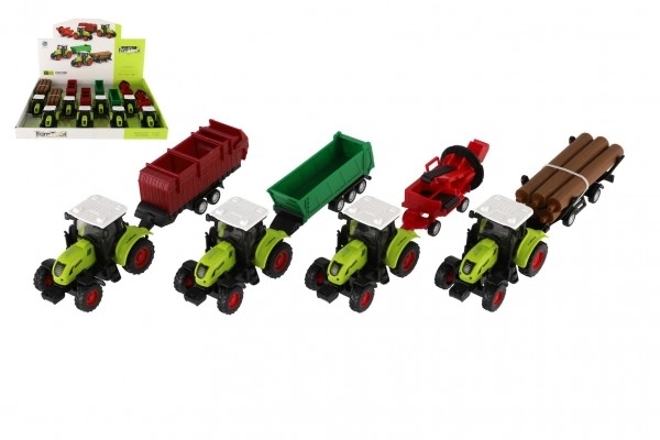 Tractor with Trailer Toy