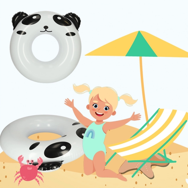 Inflatable Swim Ring Panda 80cm