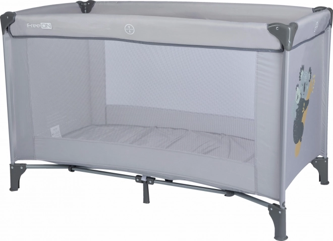 FreeOn Travel Cot Love Koala, Gray