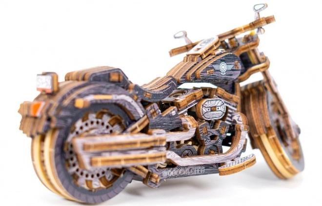 3D Wooden Puzzle Cruiser Motorcycle Limited Edition