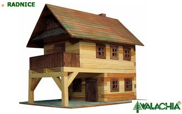 Wooden Building Kit - Water Mill by Walachia