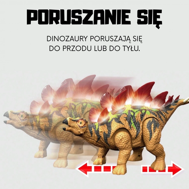 Woopie Dinozaur zdalnie sterowany RC Robot Stegozaur