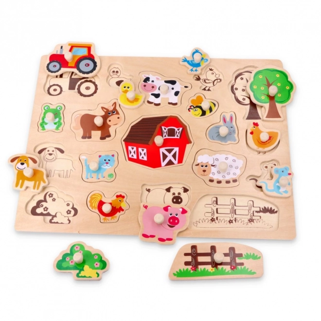 Large Wooden Farm Puzzle