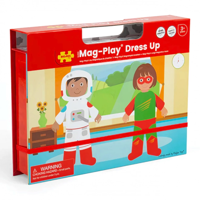 Bigjigs Toys mágneses öltöztető kirakó ruhák