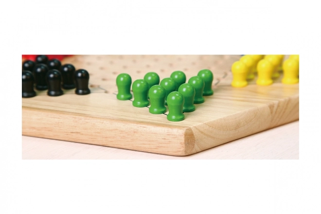 Wooden Halma Board Game