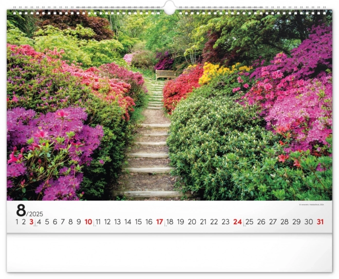 Garden Wall Calendar 2025