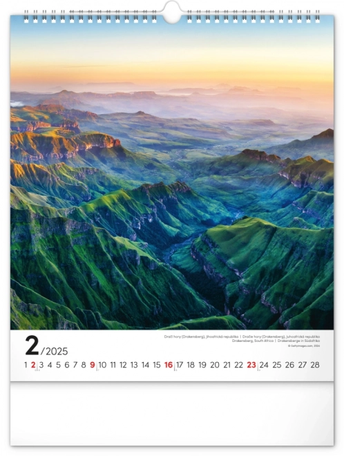 Inspirational Wall Calendar 2025