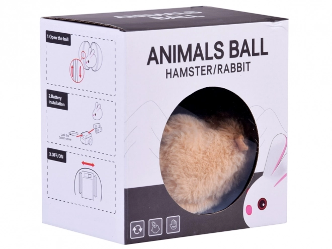 Interactive Hamster Toy in Ball