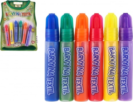 Creatoys colori per tessuto – set di pennarelli
