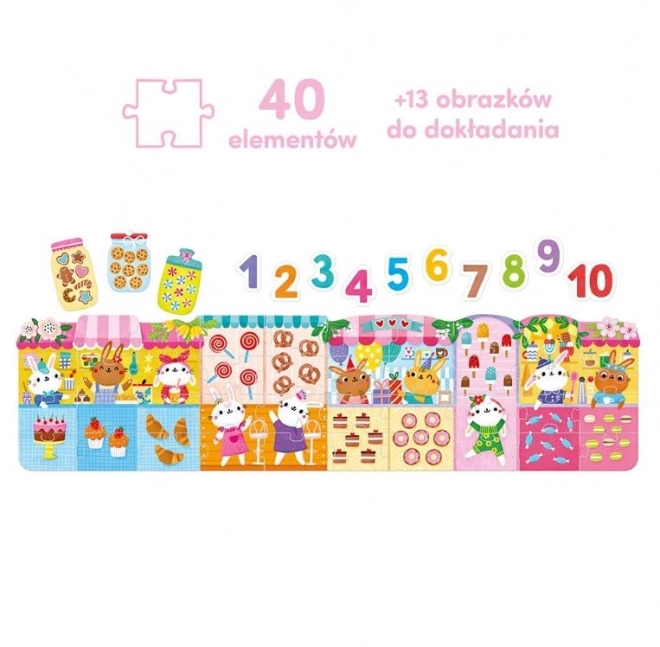 Bunny Cafe Counting Puzzle