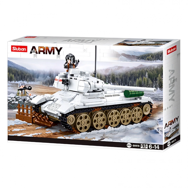 Sluban Battle of Budapest White Tank T-34/85