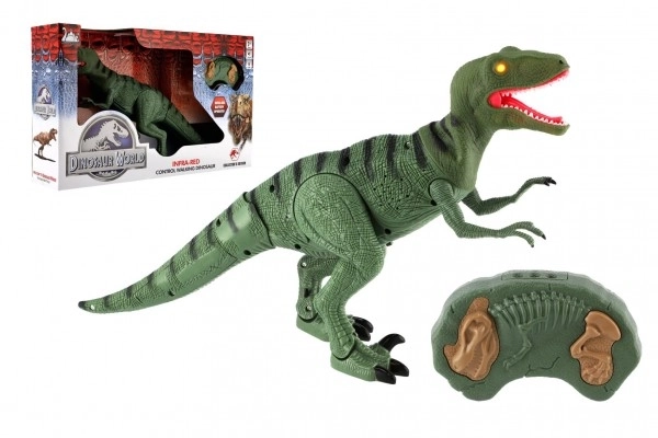 Walking IC Velociraptor Toy with Sound and Light