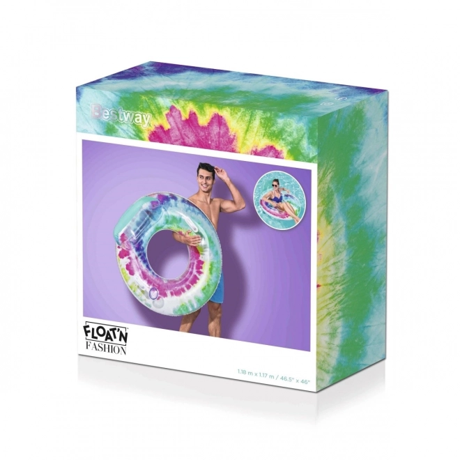 Inflatable Swimming Ring Tie Dye