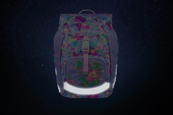 Baagl School Backpack Airy Hummingbird