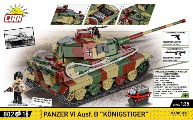 King Tiger Tank Model