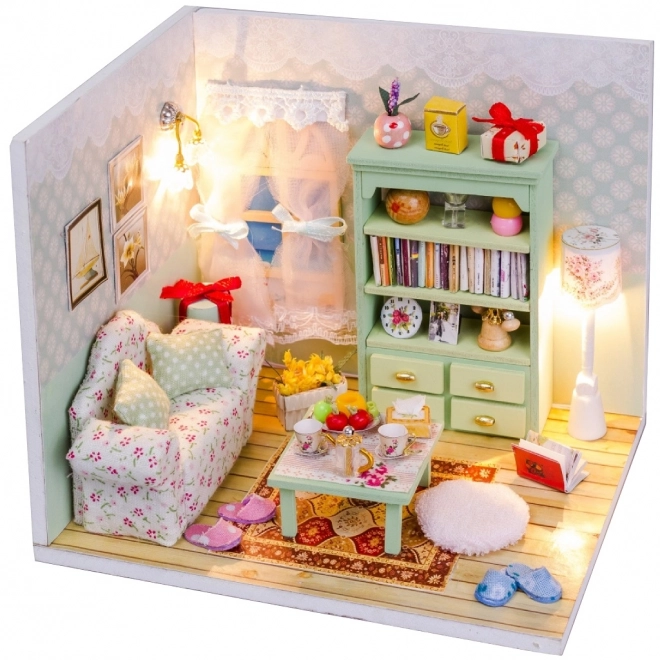 Family Hall Dollhouse Miniature by 2Kids Toys