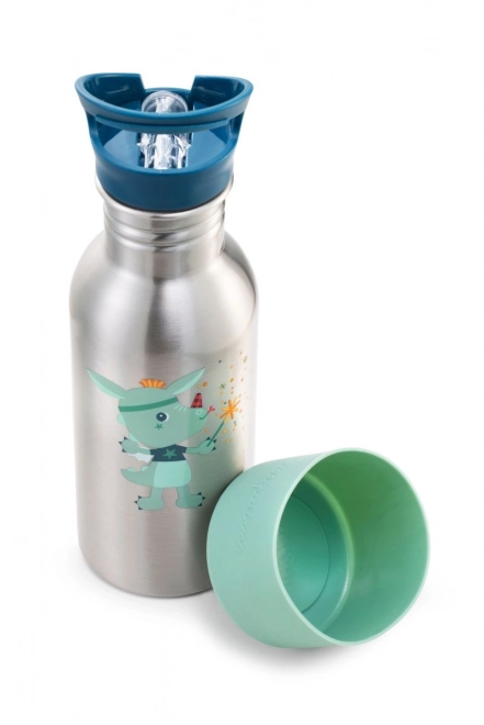 Stainless Steel Water Bottle with Dragon Joe Design