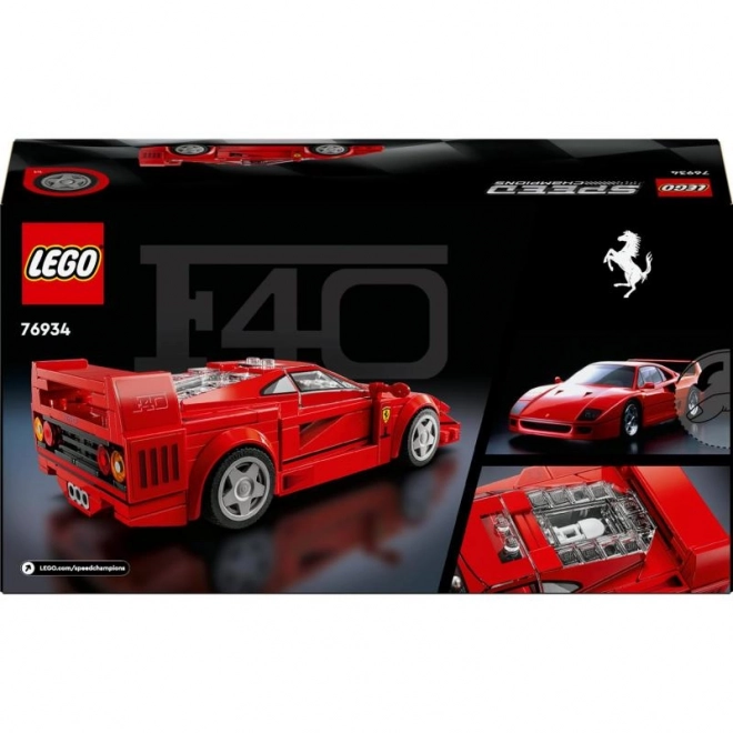 Lego Speed Champions Ferrari F40 Supercar