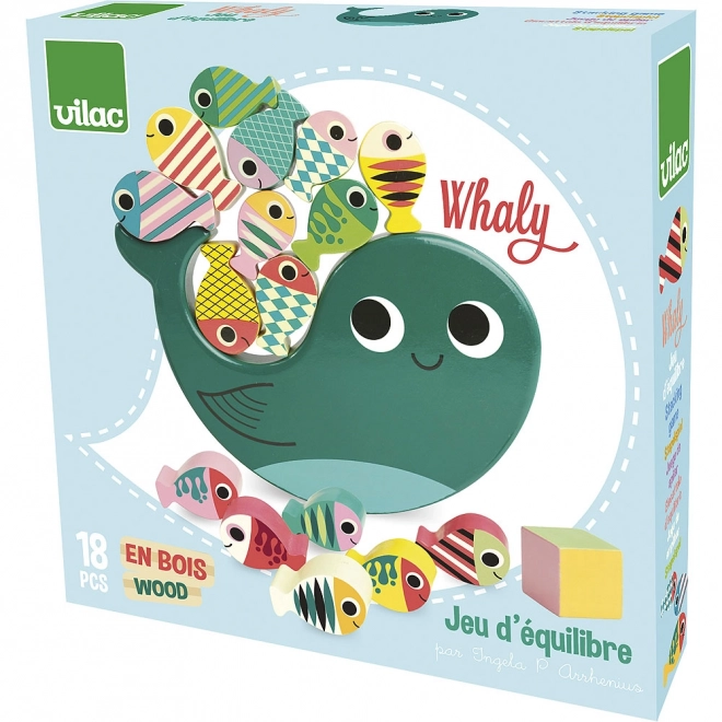 Vilac Motor Skill Balance Game Whale