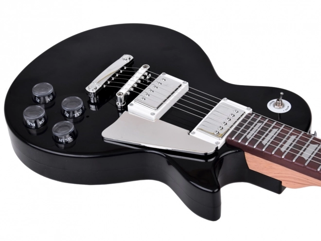 Electric Guitar Musical Toy for Kids – black