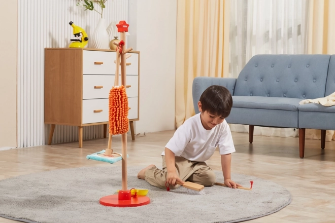 Wooden Cleaning Set