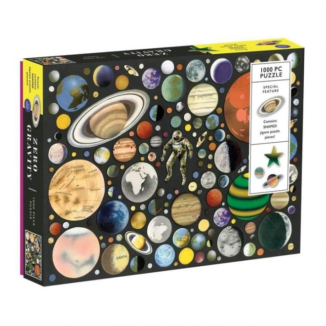 Galison Zero Gravity Puzzle 1000 Pieces