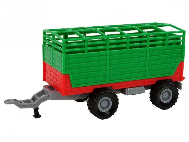 Farm Tractor with Trailer Toy