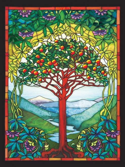 Stained Glass Tree of Life Puzzle by Cobble Hill