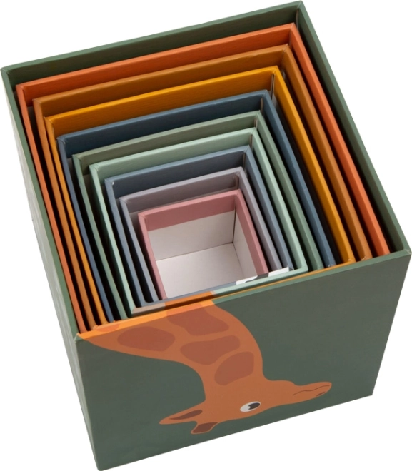 Stacking and nesting for motor skill development