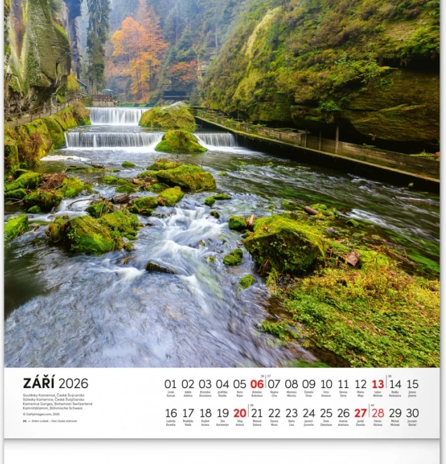 Calendario da parete Regno delle Acque 2026