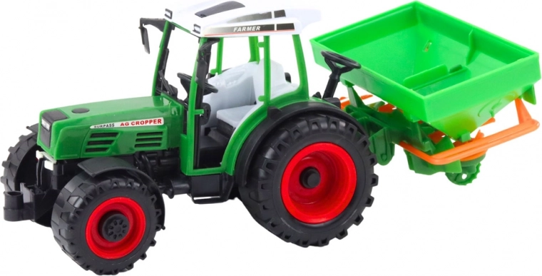 Moving seeder for realistic play