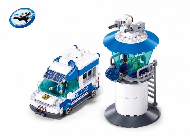 Sluban Transport Vehicle Adventure Set: Gangsters Behind Bars