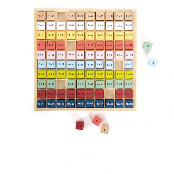 Small Foot Wooden Educational Addition Board