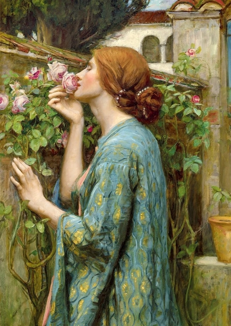 Enjoy John William Waterhouse: Soul of the Rose 1000 Piece Puzzle