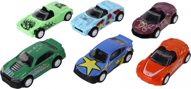 Šarena kolekcija 6 autića 1:64