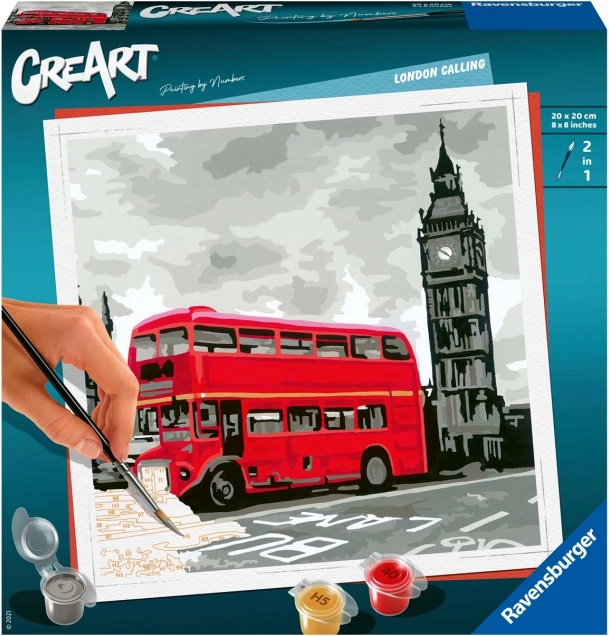 CreArt: London painting set for kids 12+