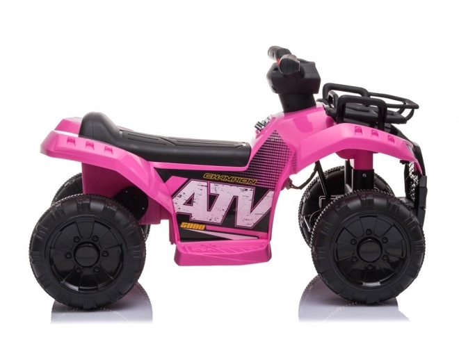 Children's Battery Quad Pink