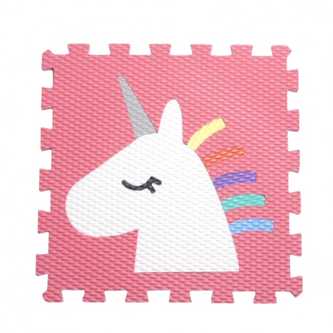 Unicorn Pink Puzzle Play Mat