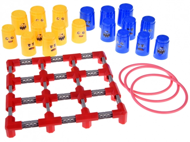 Tic Tac Toe and Ring Toss Game Set